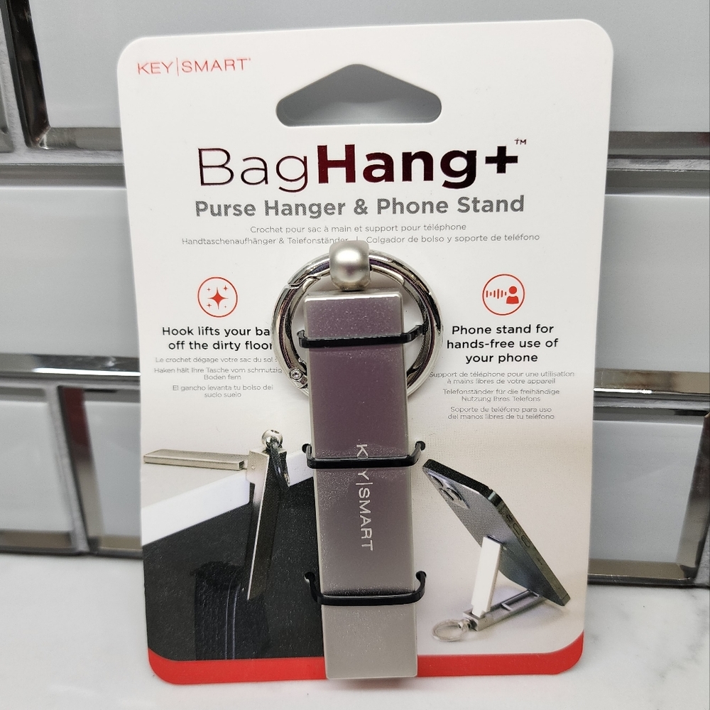 BagHang plus Handbag Hook and Phone Stand